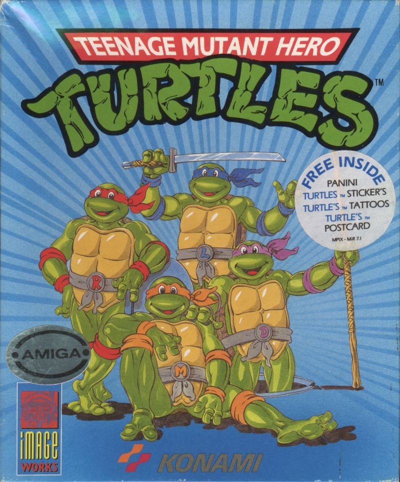 Teenage Mutant Ninja Turtles — box-2D (EU)
