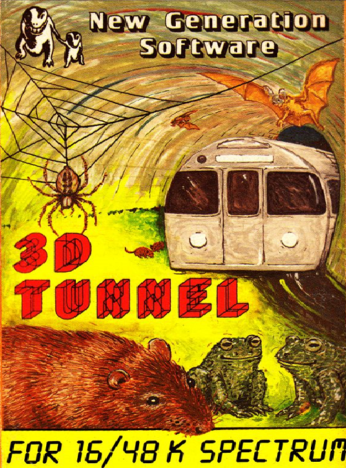 3D Tunnel box art