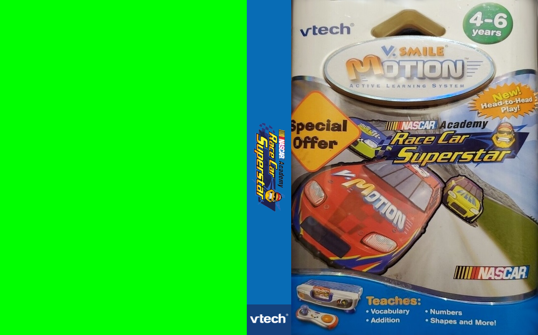 NASCAR Academy - Race Car Superstar — box-texture (US)