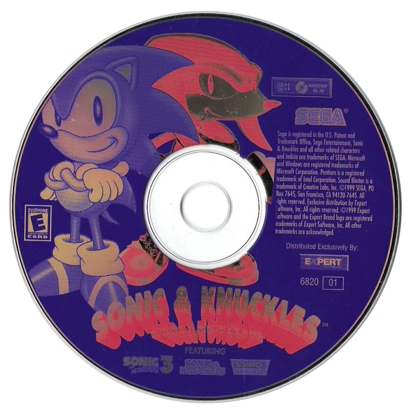 Sonic & Knuckles Collection — support-2D (US)