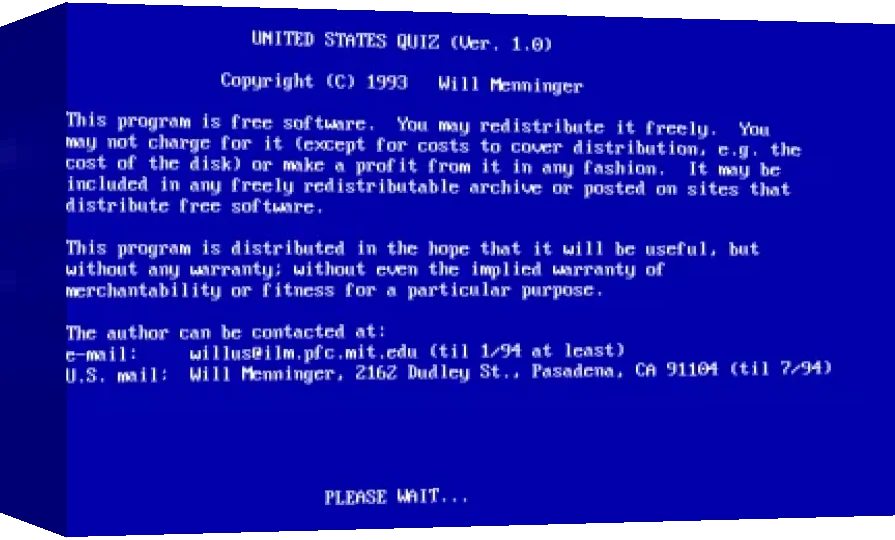 United States Quiz — box-3D (WOR)
