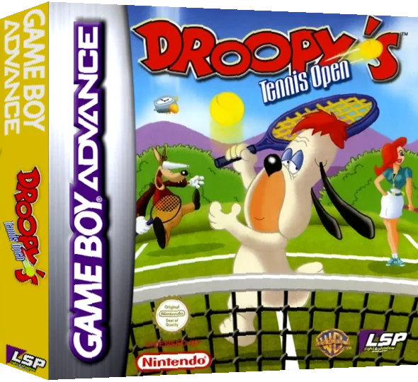 Droopy's Tennis Open — box-3D (EU)