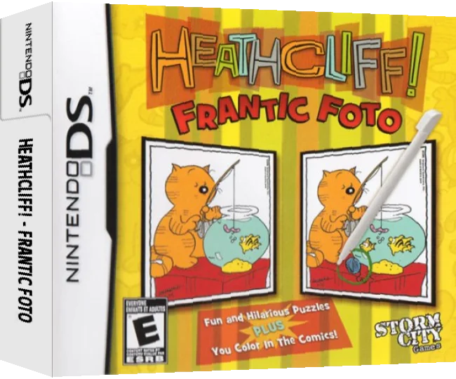 Heathcliff! - Frantic Foto — box-3D (US)