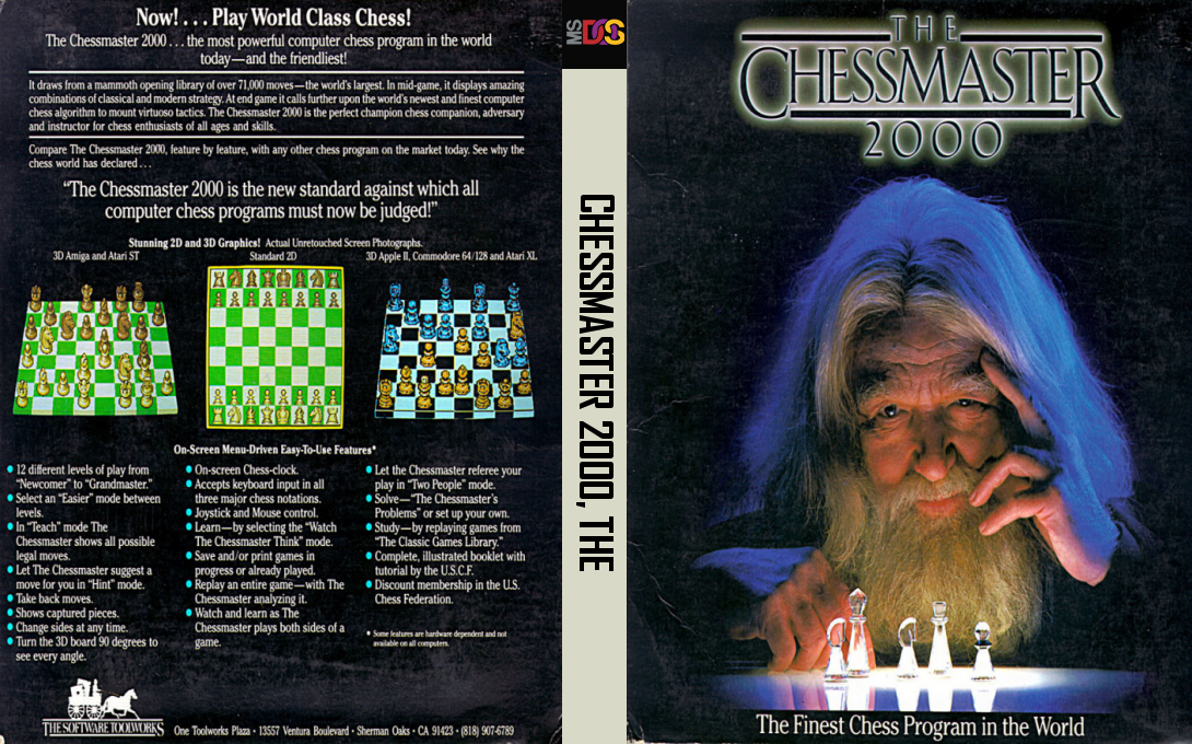 Chessmaster 2000, The — box-texture (US)
