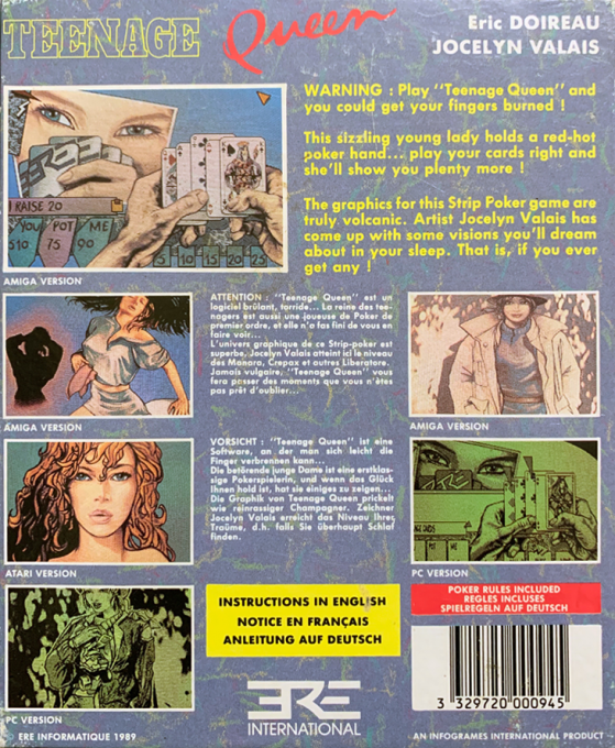 Teenage Queen — box-2D-back (EU)