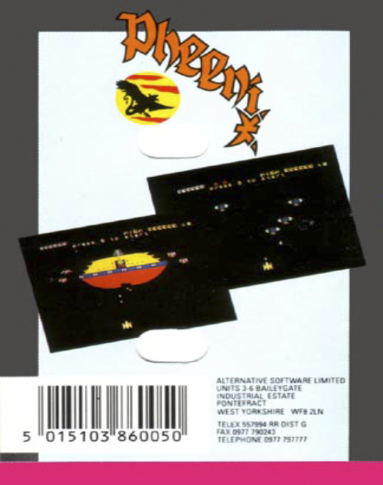 Pheenix — box-2D-back (EU)
