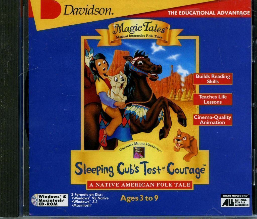 Sleeping Cubs Test of Courage — support-2D (US)