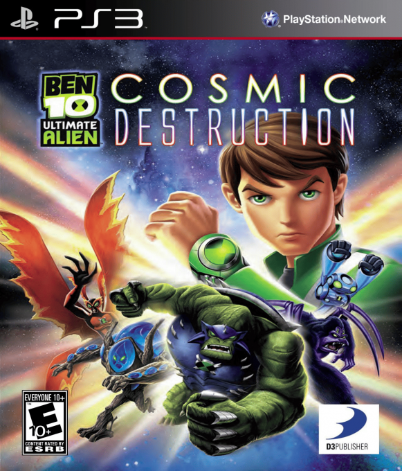 Ben 10 - Ultimate Alien - Cosmic Destruction box art