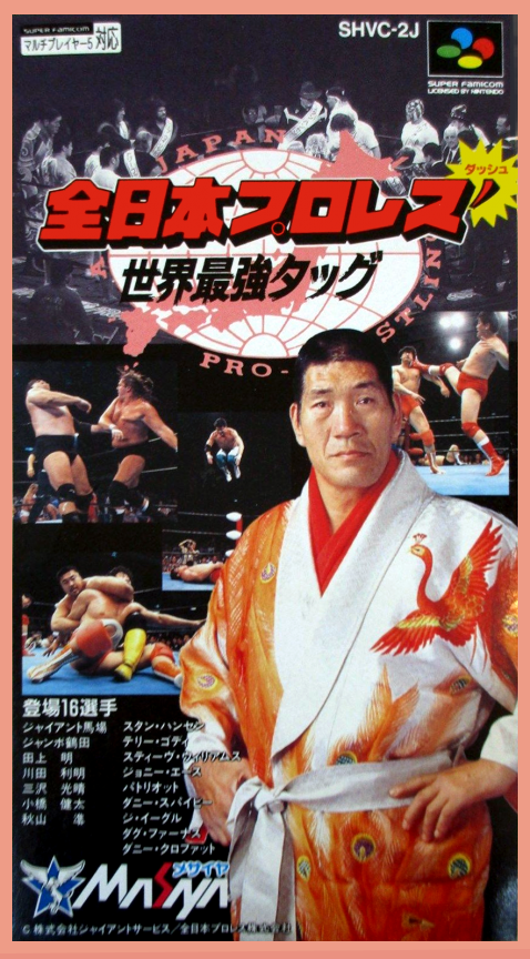 Zen Nippon Pro Wrestling Dash - Sekai Saikyou Tag box art