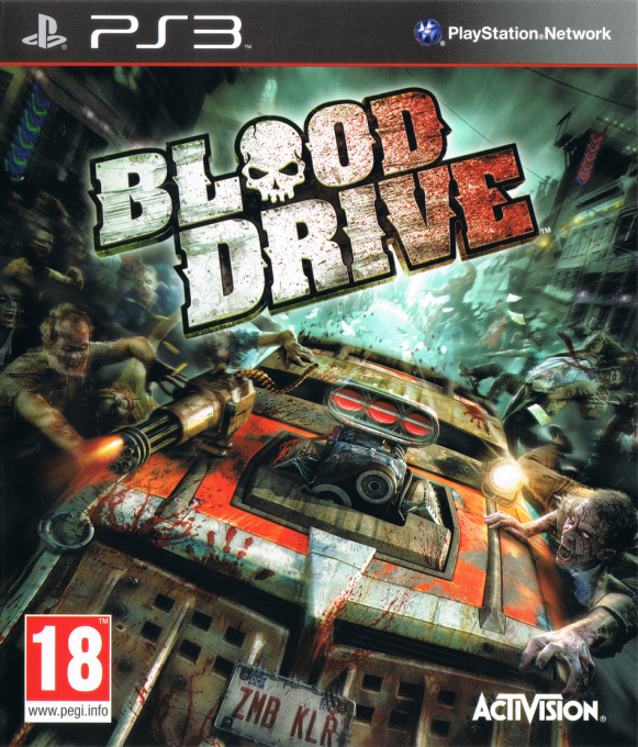 Blood Drive box art
