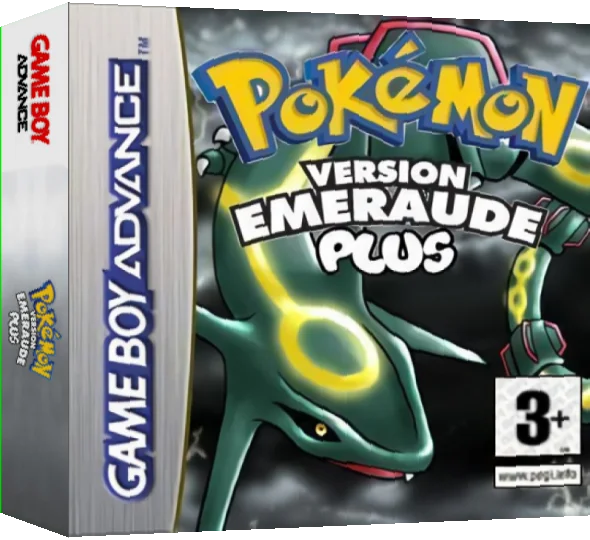 Pokémon Version Émeraude PLUS — box-3D (FR)