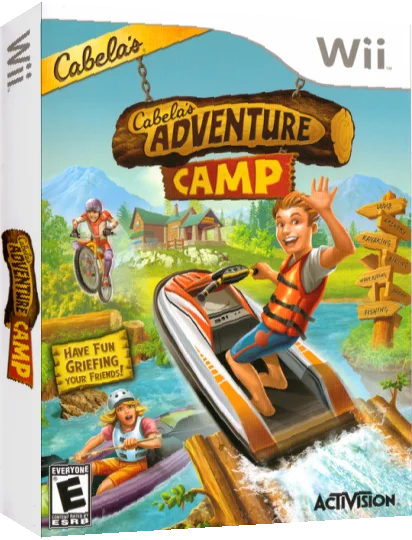 Cabela's Adventure Camp — box-3D (US)