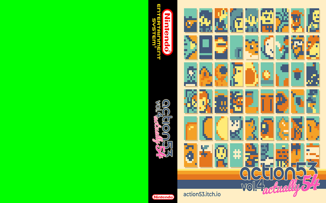 Action 53 Volume 4 - Actually 54 — box-texture (WOR)