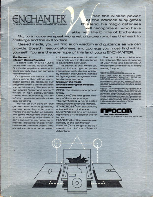 Enchanter — box-2D-back (US)
