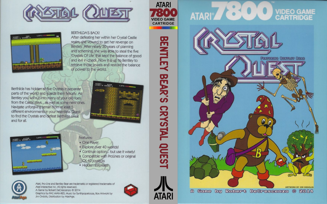 Bentley Bear's Crystal Quest — box-texture (WOR)