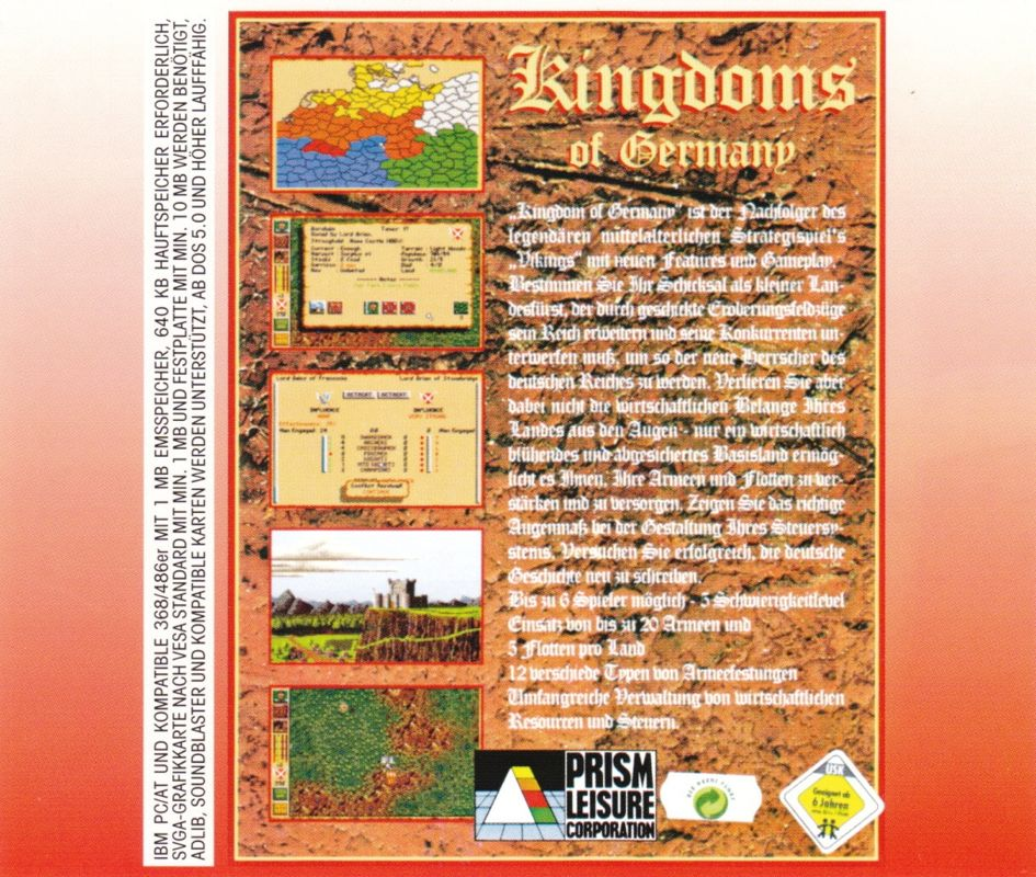 Kingdoms Of Germany — box-2D-back (CUS)