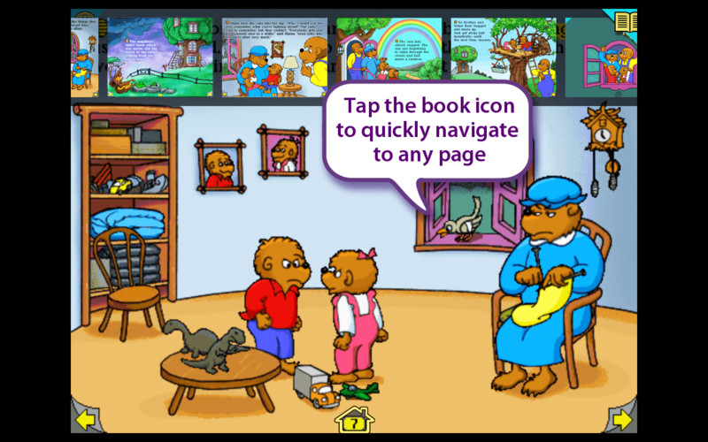 The Berenstain Bears in the Dark — ss (WOR)