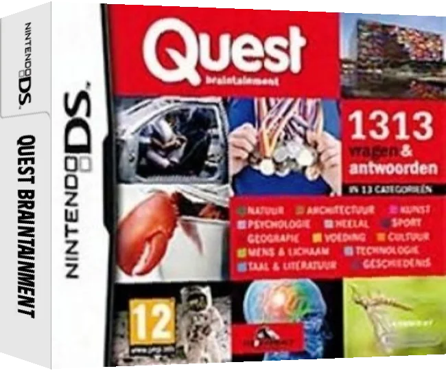 Quest Braintainment — box-3D (EU)