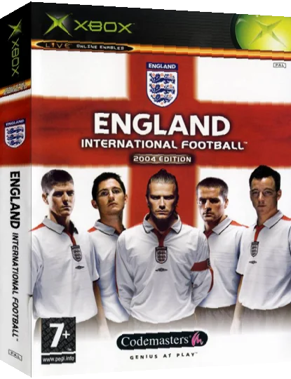 England International Football - 2004 Edition — box-3D (EU)