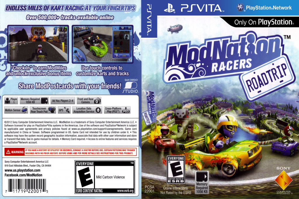 ModNation Racers - Road Trip — box-texture (US)