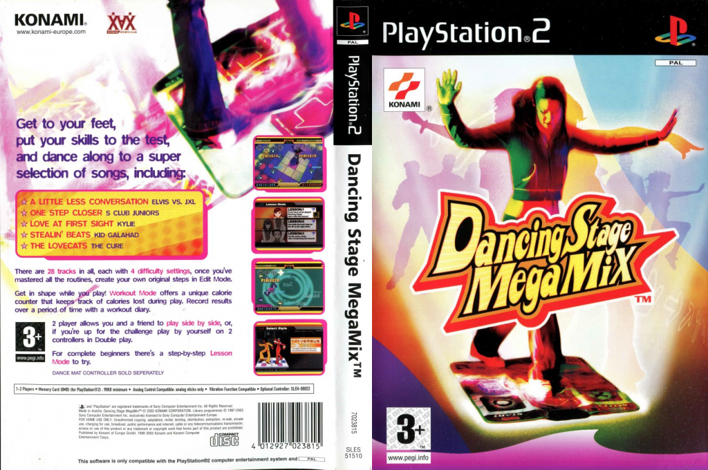 DDRMAX - Dance Dance Revolution — box-texture (EU)