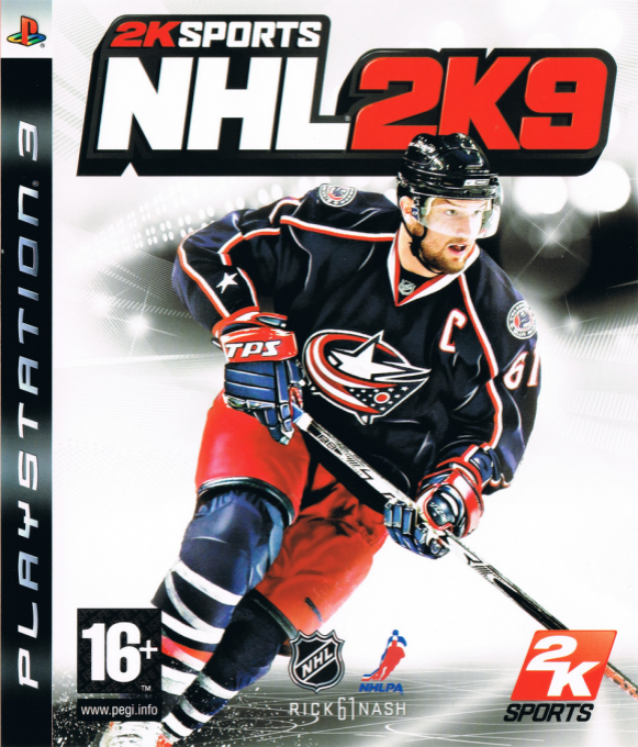 NHL 2K9 box art