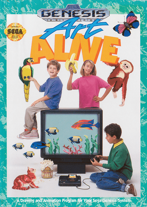 Art Alive! box art