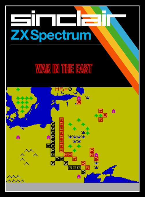 War in the East box art