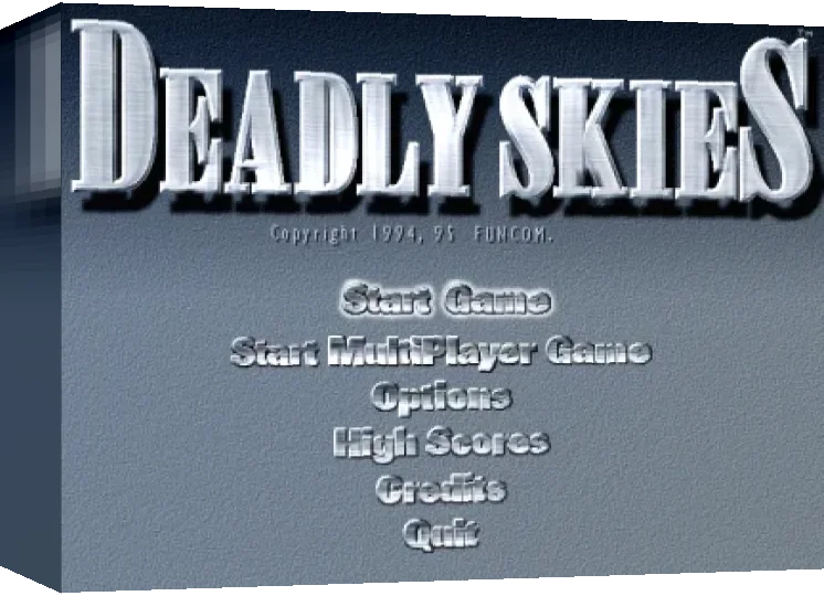 Deadly Skies — box-3D (WOR)