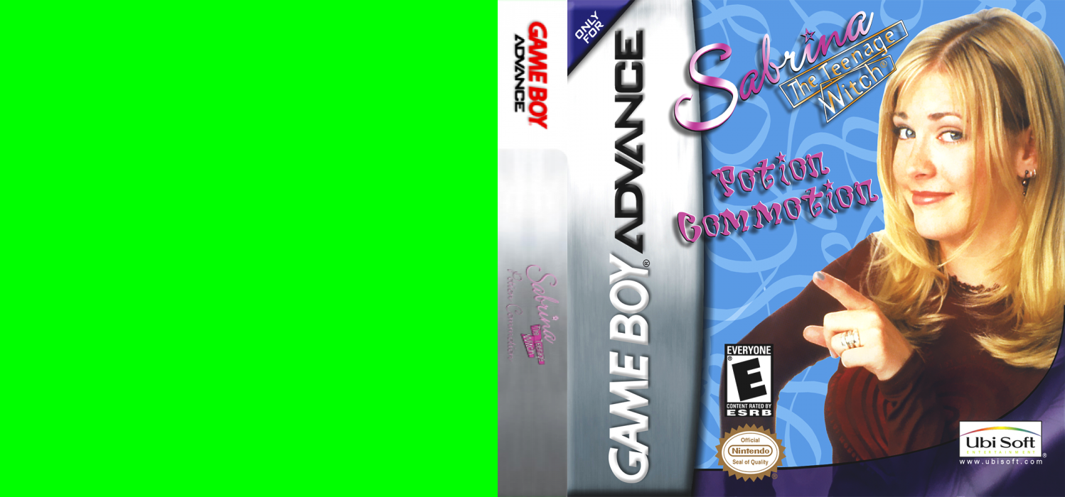 Sabrina - The Teenage Witch - Potion Commotion — box-texture (US)