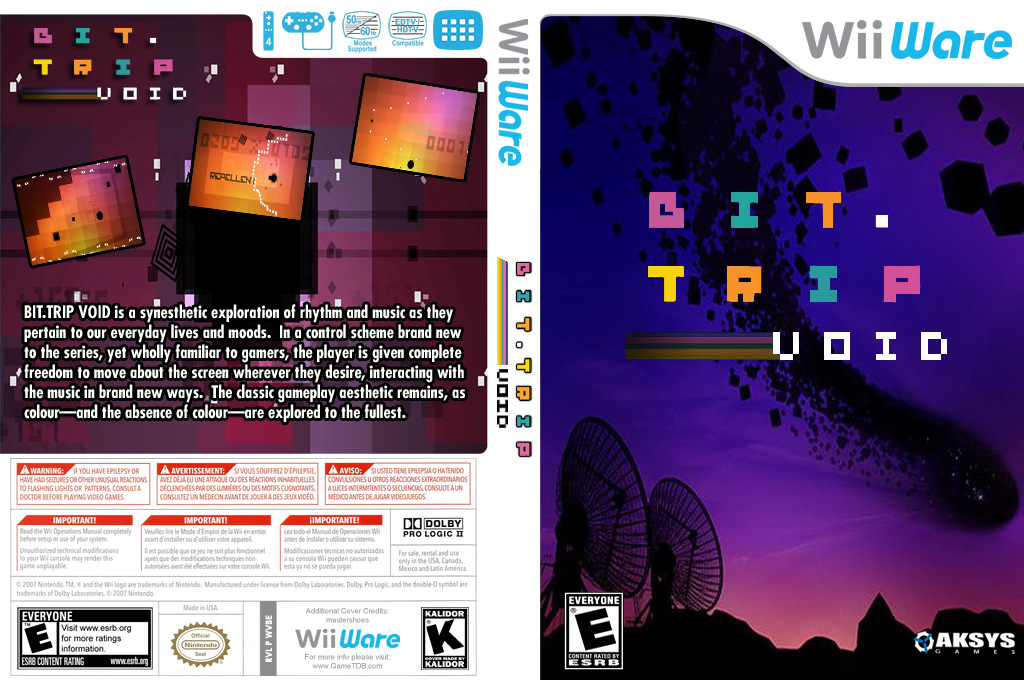 Bit.trip Void — box-texture (US)