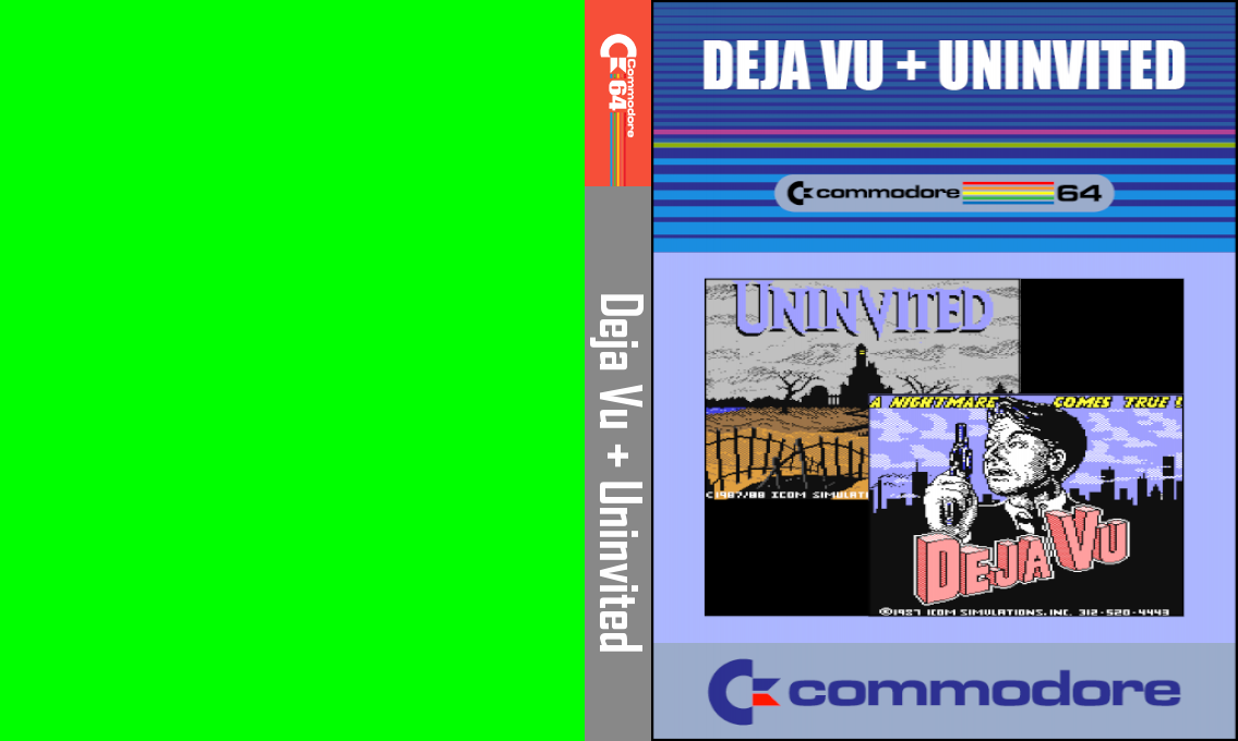 Deja Vu + Uninvited — box-texture (CUS)