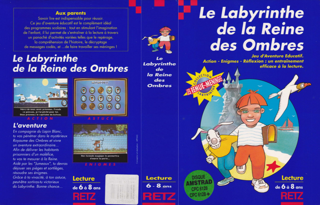 Labyrinthe De La Reine Des Ombres, Le — box-texture (FR)