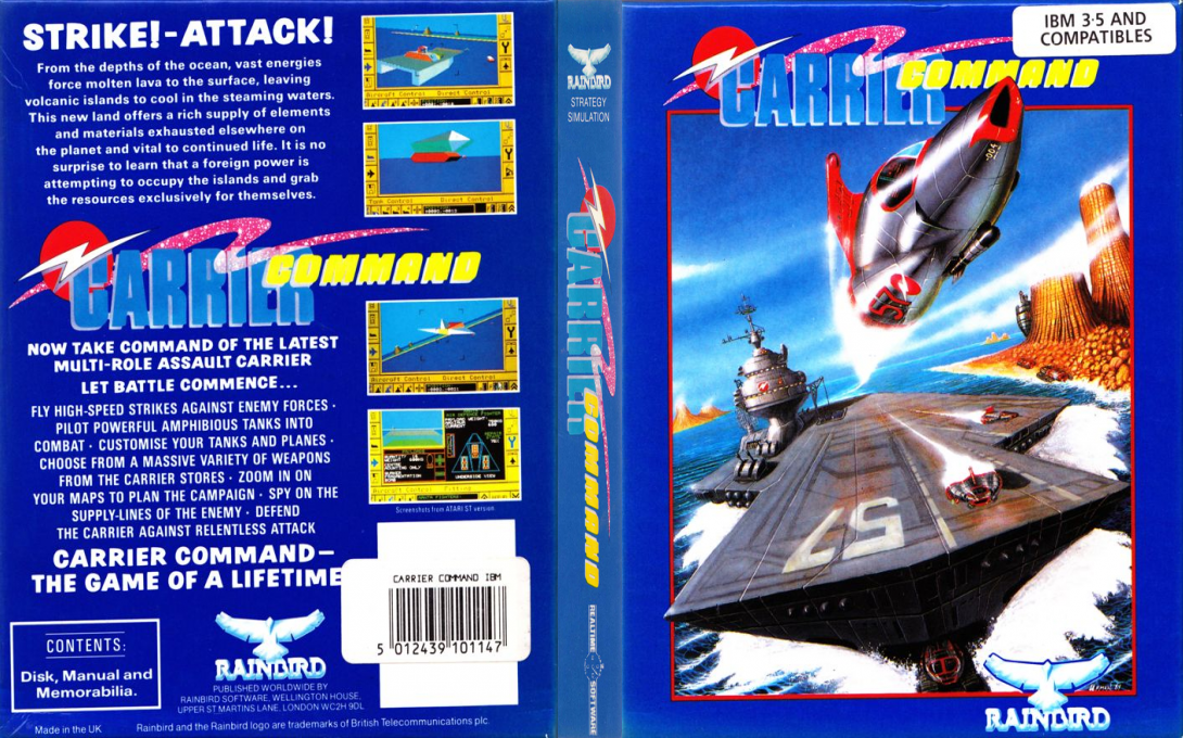 Carrier Command — box-texture (EU)