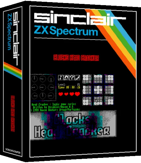 Clocks Head Cracker — box-3D (SS)