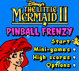 Little Mermaid 2, The - Pinball Frenzy — sstitle (WOR)