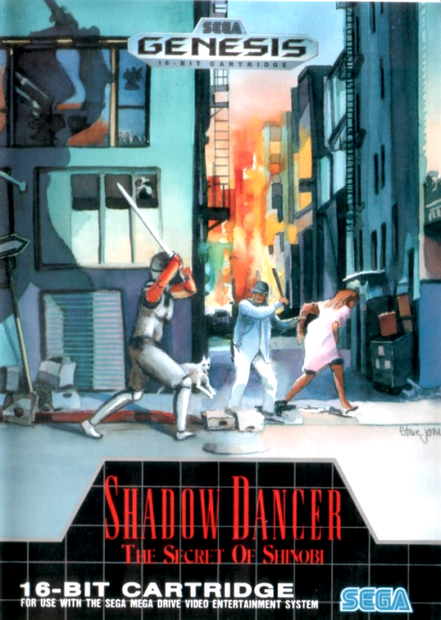 Shadow Dancer : The Secret of Shinobi — box-2D (CA)
