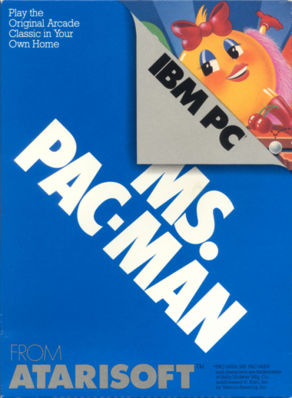 Ms. Pac-man box art