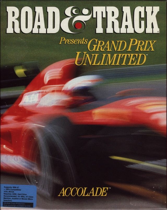 Grand Prix Unlimited — box-2D (UK)