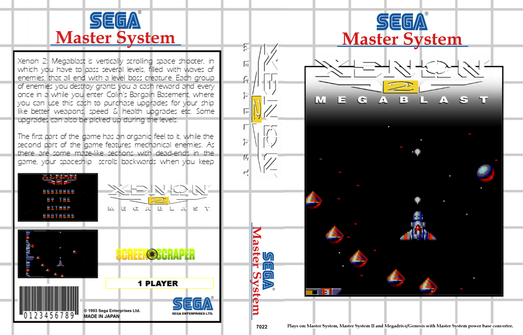 Xenon 2 - Megablast — box-texture (SS)