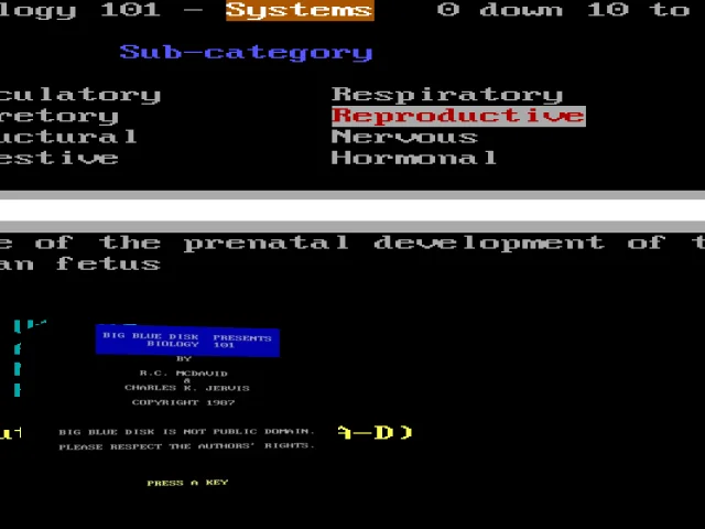 Biology 101 — mixrbv2 (WOR)