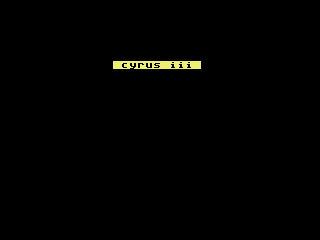 Cyrus III — sstitle (WOR)