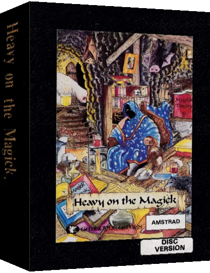Heavy On The Magick — box-3D (EU)