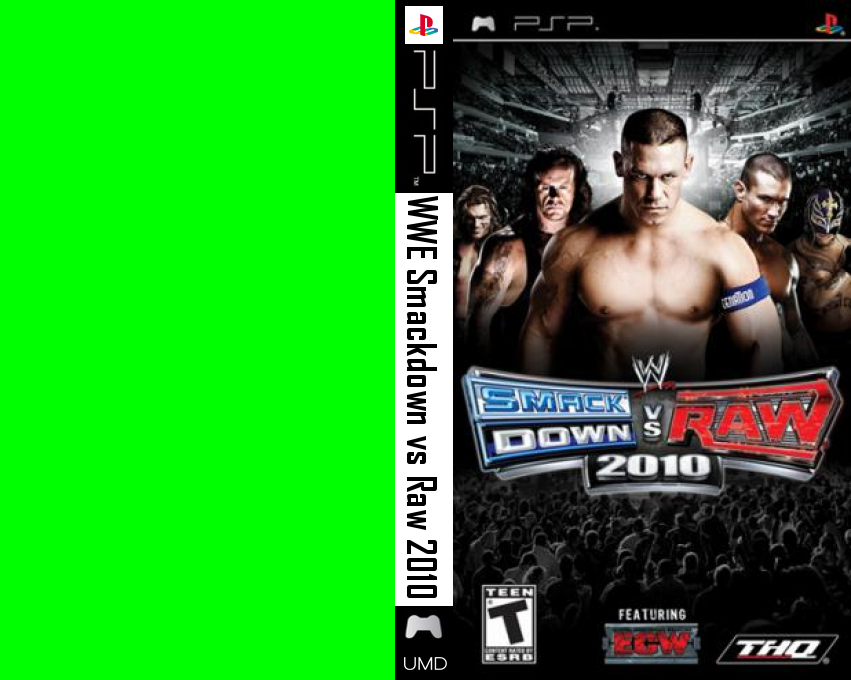 WWE SmackDown vs. Raw 2010 — box-texture (US)