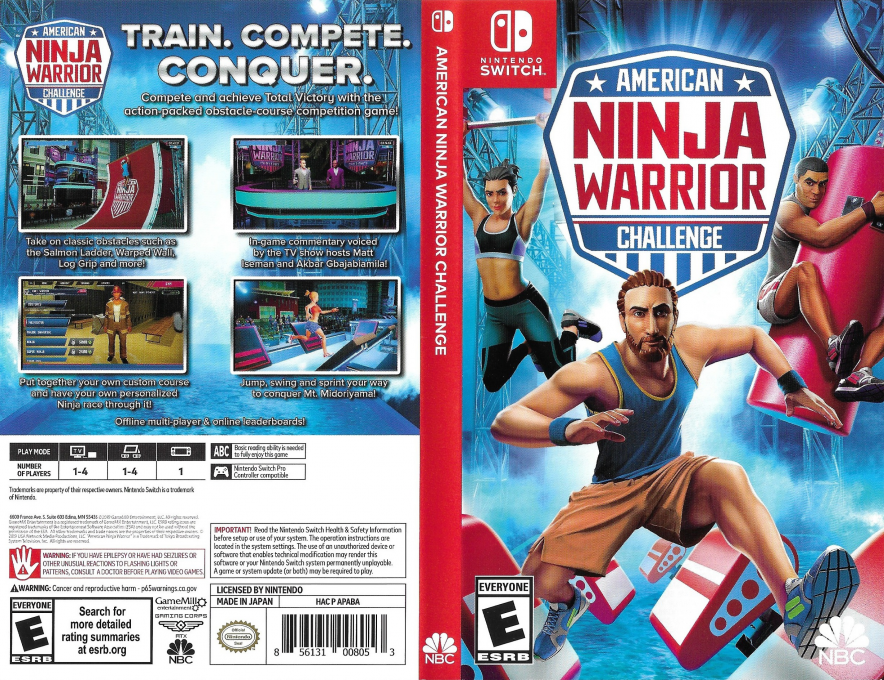 American Ninja Warrior — box-texture (US)