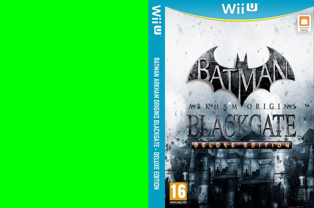Batman - Arkham Origins - Blackgate - Deluxe Edition — box-texture (EU)