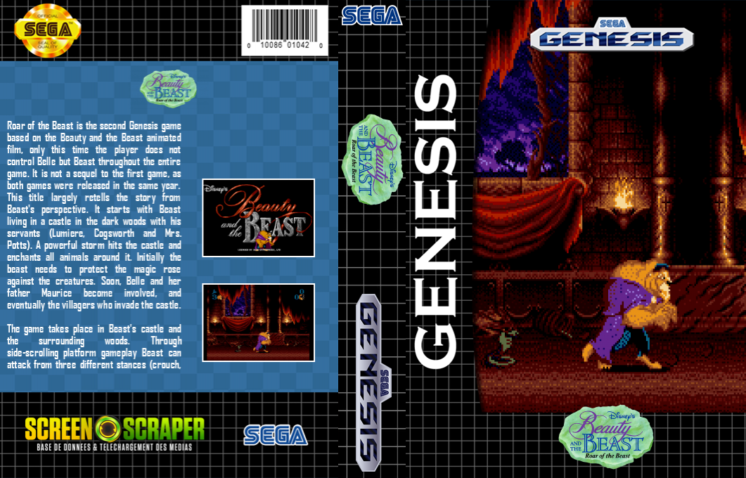 Beauty And The Beast - Roar Of The Beast — box-texture (SS)