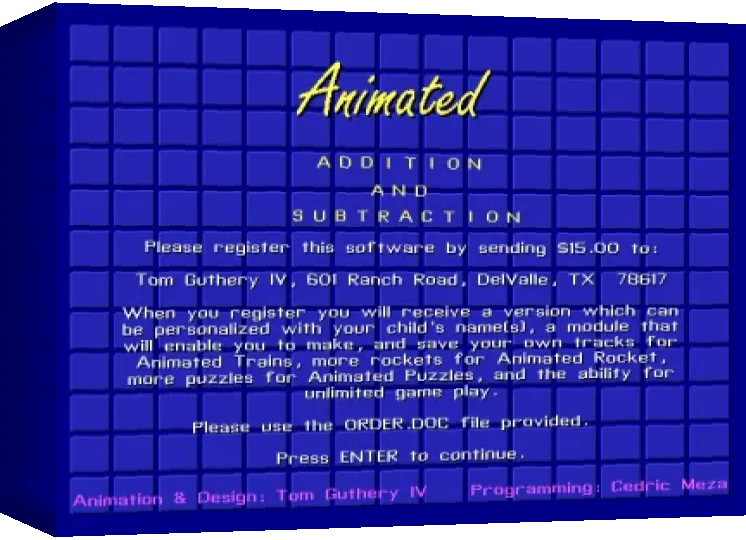 Animated Addition and Subtraction — box-3D (WOR)