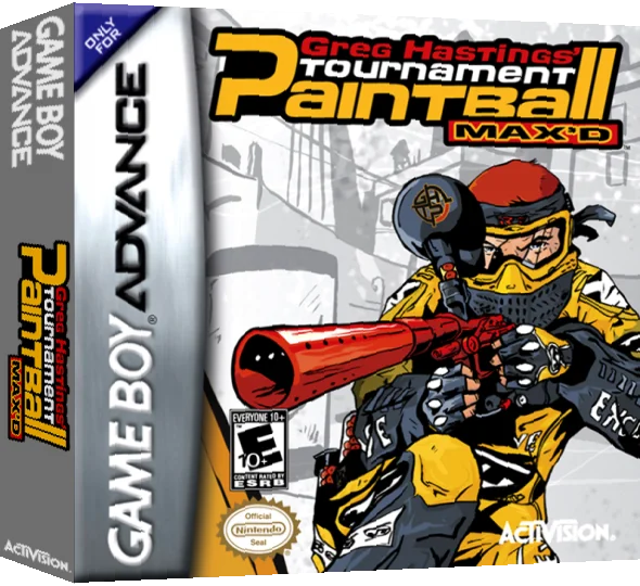 Greg Hastings' Tournament Paintball Max'd — box-3D (US)