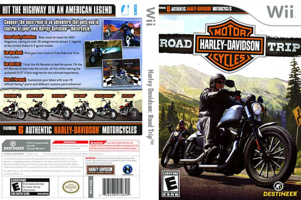 Harley Davidson - Road Trip — box-texture (US)